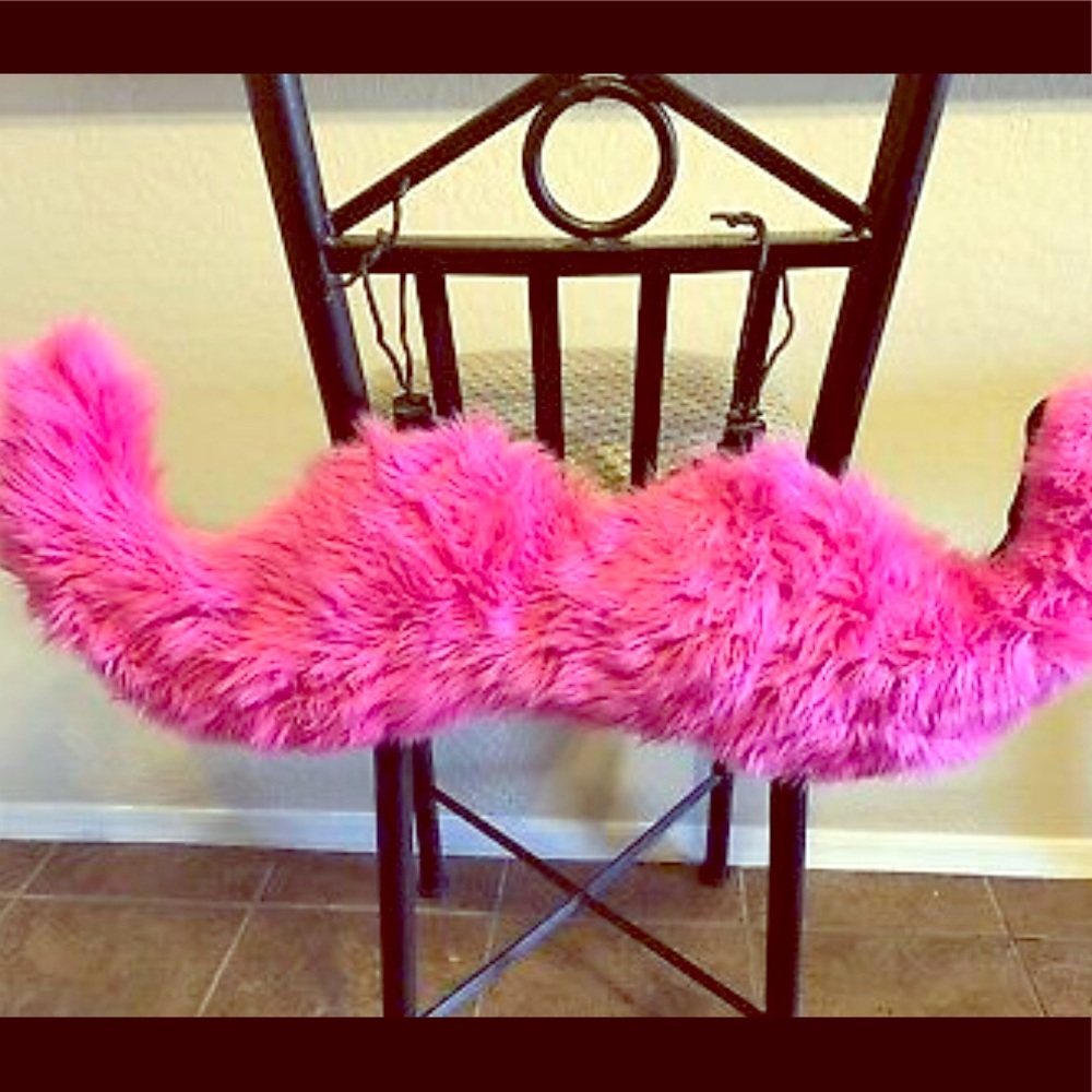 Lyft Pink Mustache Carstache! Hipster Pop culture